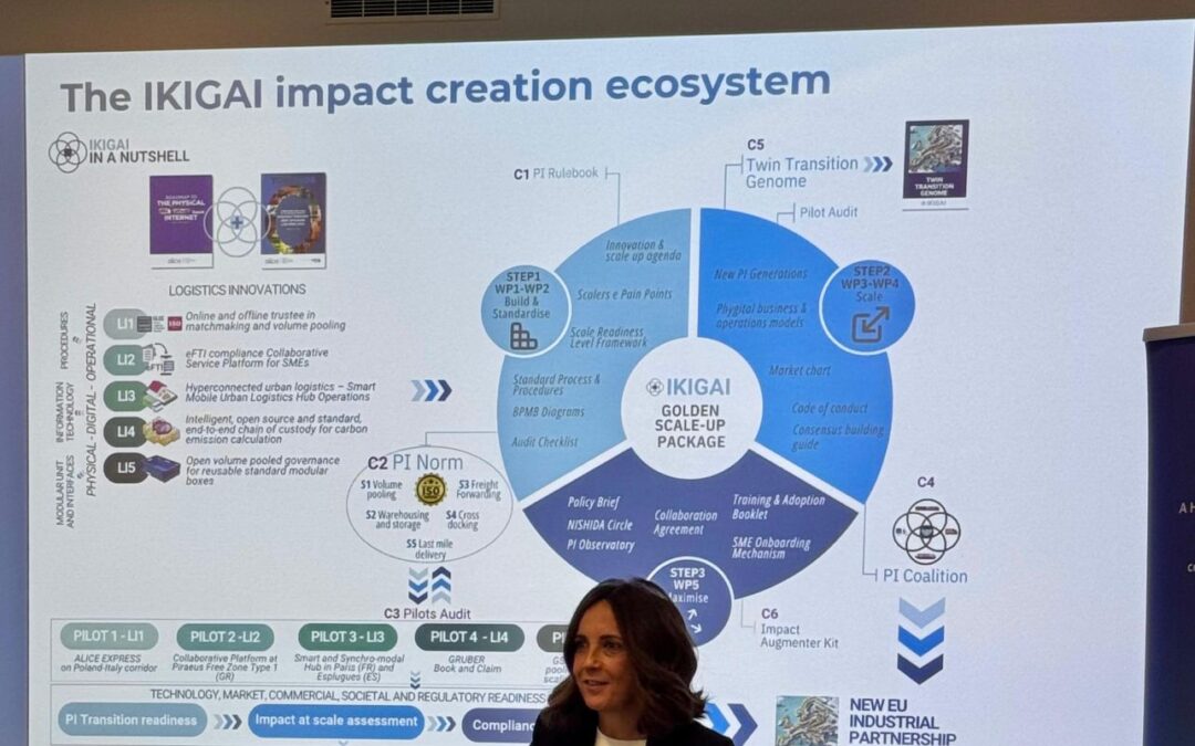 IKIGAI workshop “Towards Standards for the Physical Internet: Building the Foundations for Global Interoperability” 