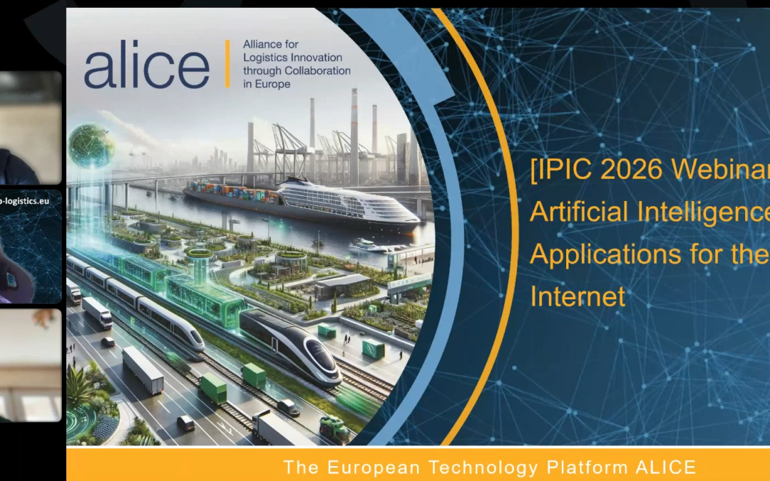 IPIC 2026 webinar III Artificial Intelligence Applications for the Physical Internet